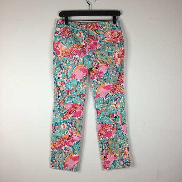 Lilly Pulitzer ‘Peel & Eat Flamingo & Shrimp’ pant - Picture 6 of 8